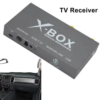 1 Комплект ТВ-ресивера AT229B, мощная телевизионная приставка с двумя антеннами высокого разрешения, ТВ-приемник для автомобилей, аксессуары для интерьера автомобиля