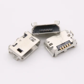 100x Mini Micro 5p USB Разъем женский USB порт для зарядки разъем Для HUAWEI G610 P6 C8815 C8816 Glory 3C 3X G730 G750 G710 G730