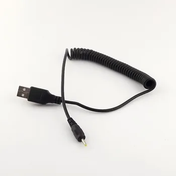 10шт 1,5 м USB Штекер 2,5 мм x 0,7 мм Штекер постоянного тока для зарядки Планшета Пружинный Кабель-адаптер