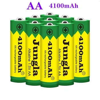 4 ~ 20 PCS Neue 4100 mAh batterie AA 1,5 V Wiederaufladbare Alcalinas drummey für spielzeug licht emittierende diode