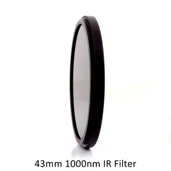 43 мм IR1K 1000nm Инфракрасный ИК-фильтр оптического класса для Объектива камеры