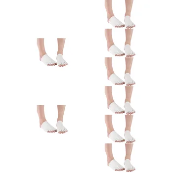 8 пар Женские носки женщин носки с открытым носком увлажняющий гель отшелушивающий номера-