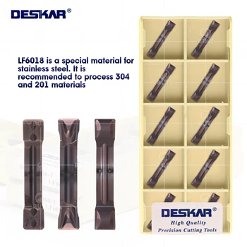 DESKAR 100% Оригинал MGMN150 200 250 300 400 500 600 - G -M -T -H LF6018 Высококачественные токарные станки с ЧПУ Твердосплавные режущие пластины с канавками