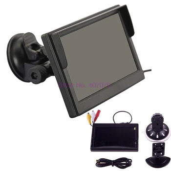DHL или EMS 100 пикексов 5-дюймовый TFT ЖК-дисплей с разрешением 800*480 Цифровая Панель Цветной автомобильный Монитор заднего вида Для камеры заднего вида