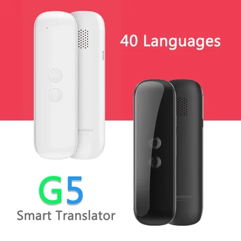 G5 Беспроводной умный мгновенный переводчик Голосовое Bluetooth-устройство для перевода английского голоса в режиме реального времени на 40 языков