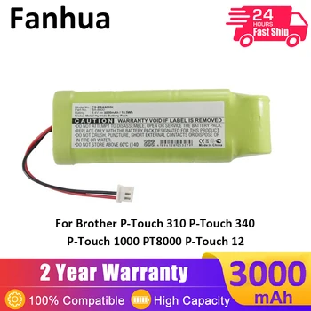 Ni-MH аккумулятор Fanhua 3000 мАч для Brother P-Touch 310 P-Touch 340 P-Touch 1000 PT8000 P-Touch 12