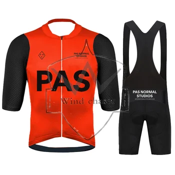 PAS NORMAL STUDIOS 2024 PNS Комплект из джерси для велоспорта, Летняя одежда для велоспорта, Костюм для шоссейного велосипеда, Велосипедные Шорты, Майо Ropa, Велосипедная рубашка