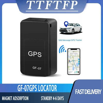 TTFTFP GF07 Магнитный мини автомобильный трекер GPS Localizador Устройство слежения в реальном времени автоматический Локатор
