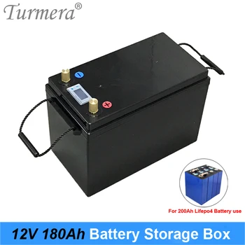 Turmera 12V 24V 48V Аккумуляторный Ящик для Хранения 3,2 V 200Ah 280Ah Lifepo4 Аккумулятор Солнечной энергетической Системы и Источника бесперебойного питания