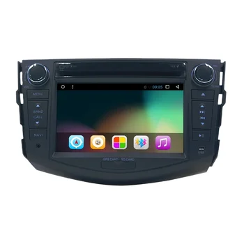 YHT 7-дюймовая автоматическая DVD-система Android 2 Din автомагнитола для Toyota RAV4 с GPS BT USB wifi камерой заднего вида