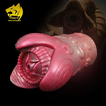 YOCY Fantasy Male Мужская мастурбаторная чашка животная одноканальная реалистичная вагинальная секс-игрушка для мужчин жидкие силиконовые секс-товары