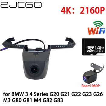 ZJCGO 4K 2K Автомобильный Видеорегистратор Dash Cam Wifi Передняя Камера заднего Вида 2 Объектива Монитор для BMW 3-4 Серии G20 G21 G22 G23 G26 M3 G80 G81 M4 G82 G83