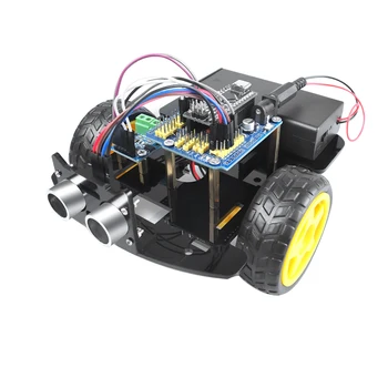 Автомобильный комплект робота обновлен версии 2.0 для R3 Robot STEM с графическим программированием автомобиля-робота