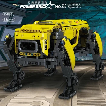 В НАЛИЧИИ 15066 15067 Высокотехнологичные игрушки С приложением и радиоуправляемая моторизованная модель Boston Dynamics Big Dog AlphaDog Строительные блоки Кирпичи Подарки для детей