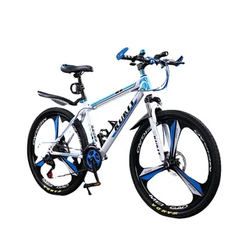 Горные велосипеды для мужчин и женщин, Износостойкая Шина21, 24-скоростной Велосипед для взрослых, Цельное колесо, Студенческий Кросс-кантри, 26 дюймов