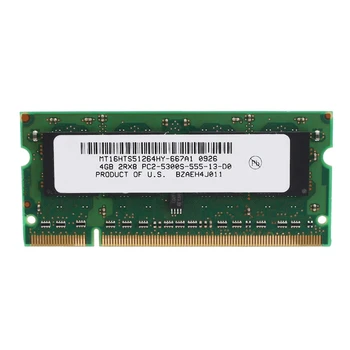 ГОРЯЧАЯ ПРОДАЖА-4 ГБ оперативной памяти ноутбука DDR2 667 МГц PC2 5300 SODIMM 2RX8 200 Контактов Для памяти ноутбука AMD