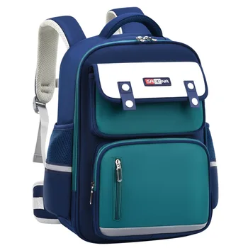 Детские школьные сумки для мальчиков и девочек, детские ортопедические школьные рюкзаки, детский школьный рюкзак, Водонепроницаемый рюкзак для начальной школы
