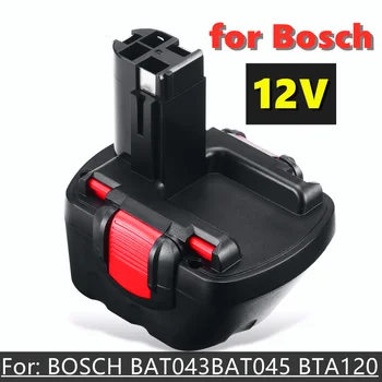 Для Bosch 12V 12800 mah PSR Аккумуляторная батарея 12V 12.8AH AHS GSB GSR 12 VE-2 BAT043 BAT045 BAT046 BAT049 BAT120 BAT139