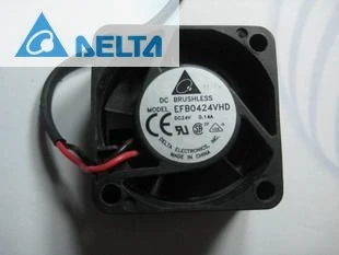 для Delta Original EFB0424HD 4020 4 см 4 см 24 В двойной шарикоподшипник охлаждающий вентилятор сервер