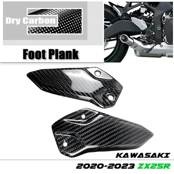 Для Kawasaki ZX25R ZX 25R 2020 2023 2021 2022 100% 3k Полностью Карбоновая Накладка для Ног Из углеродного Волокна, Аксессуары Для мотоциклов