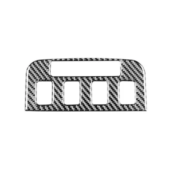 Для Lexus GS 2006-2011 Аксессуары для интерьера, накладка на панель регулировки автомобильного сиденья из углеродного волокна