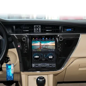 Для Toyota Corolla 2014 2015 2016 Tesla Стиль Android 9 Автомобильный GPS навигатор Головное устройство Автомобильный мультимедийный плеер Магнитола