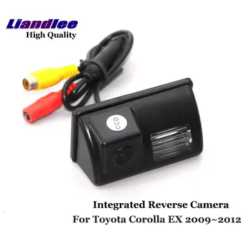 Для Toyota Corolla EX 2009 ~ 2012 Резервная парковочная камера заднего вида, встроенные аксессуары OEM HD CCD CAM