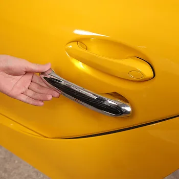 Для Toyota GR Supra A90 2019-2022 ABS Автомобильная Дверная Ручка Защитная Крышка Декоративная Наклейка Аксессуары Модификация Автомобиля
