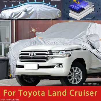 Для Toyota Land Cruiser подходят Наружные защитные чехлы для автомобиля, солнцезащитный козырек От снега, Водонепроницаемые Пылезащитные внешние автомобильные аксессуары