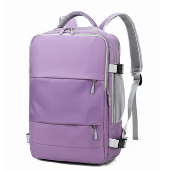 Женская сумка-рюкзак для ноутбука, большая разделительная зарядка, багаж, водонепроницаемые дорожные влажные сумки, вместимость сухого школьного рюкзака