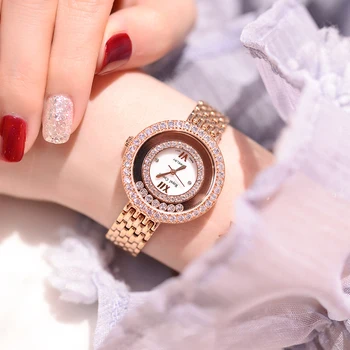 Женские часы с когтями, Японские Кварцевые Модные изящные часы-браслет из нержавеющей стали, подарок на день рождения для девочки, Королевская корона