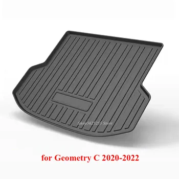 Задний грузовой коврик для багажника Geely Geometry C A Pro 2020 2021 2022 напольный ковер водонепроницаемый