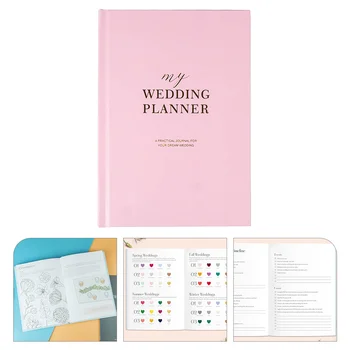Записные книжки формата А5, Свадебная книга, Органайзер для рулонов для творчества, Блокнот для планирования бумаги Невесты