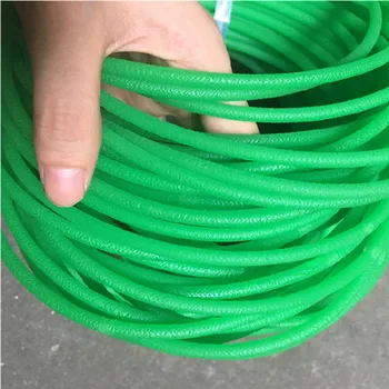 Зеленые полиуретановые конвейерные ленты 2 3 4 5 6 7 8 9 10 12 15 18 20 мм синхронная ленточная лента, приводящая в движение конвейерную ленту из полиуретана круглого сечения