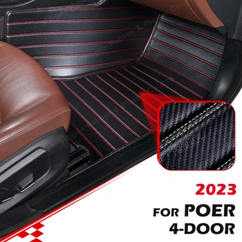 Изготовленные на заказ коврики из углеродного волокна для Great Wall Poer 4-Дверный 2023-футовый ковер, автомобильные Аксессуары для интерьера