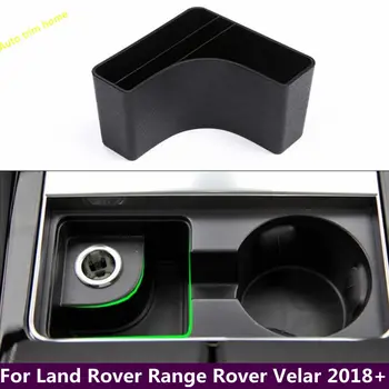 Контейнер для хранения коробки переключения передач с центральным управлением, чехол для хранения, подходит для Land Rover Range Rover Velar 2018 - 2022 Пластиковые аксессуары