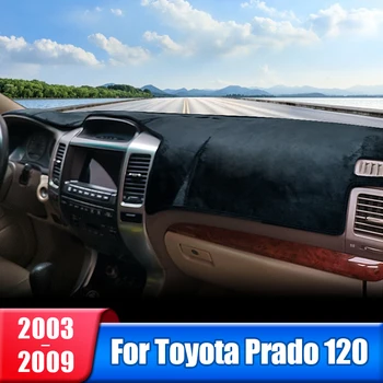 Крышка приборной панели Автомобиля Для Toyota Land Cruiser Prado 120 FJ120 2003 2004 2005 2006 2007 2008 2009 Аксессуары Для Солнцезащитных Козырьков