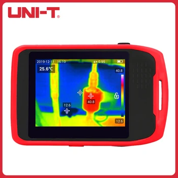 Мини-тепловизор UNI-T UTi120T с сенсорным экраном 5 дюймов TFT, Инфракрасная Тепловизионная камера с определением температуры
