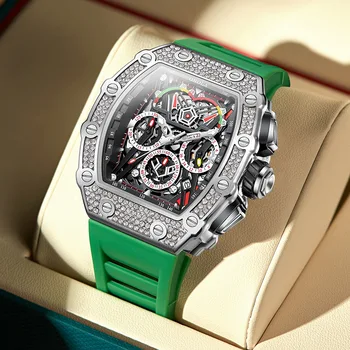 Мужские часы Спортивные Часы для отдыха Автоматизация бизнеса Новые Роскошные мужские часы Водонепроницаемые