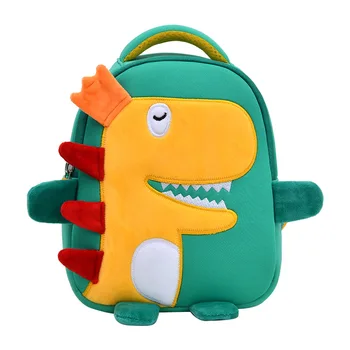 Мультяшная Анти-потерянная Школьная сумка для детского сада для Маленьких Девочек, 3D высококачественная Mochila, Мальчик, Динозавр, Обезьяна, Водонепроницаемый Рюкзак