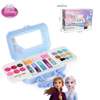 Новый набор косметики замороженной принцессы Эльзы для девочек Disney, настоящая косметическая коробка для макияжа с оригинальной коробкой, которую дети отправляют в течение 48 часов