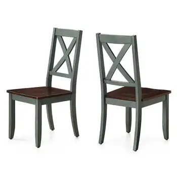 Обеденные стулья Gardens Maddox Crossing, набор из 2 предметов, темная морская пена
