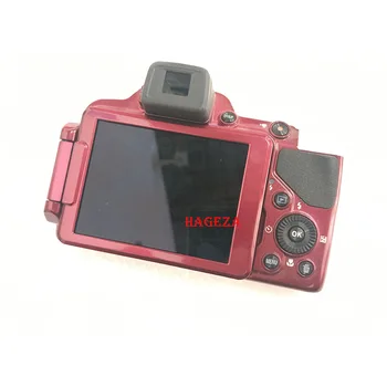 Оригинальная Красная Задняя крышка P520 Для Nikon P520 с Гибким Кабелем Вала, ключ с ЖК-крышкой для глаз, Кнопка, Кабель Для Ремонта камеры