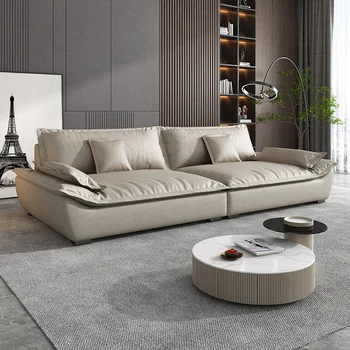 Офисный Кожаный диван Nordic Modular Hotel, Модульный диван на открытом воздухе, Дизайнерский диван для гостиной с подсветкой Канапе, Гибкая мебель для гостиной