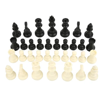 Пластиковые Международные Шахматные фигуры, Интеллектуальная Развивающая игра для детей, Фигурки для взрослых