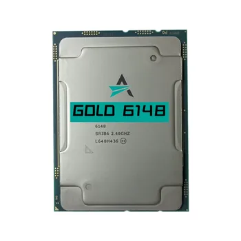Подержанный процессор Xeon GOLD 6148 2,4 ГГц 27,5 МБ Smart Cache 20-Ядерный 40-потоковый 150 Вт Процессор LGA3647 GOLD6148 Бесплатная Доставка Подержанный Xeon GO