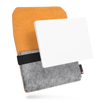 Портативный чехол для сенсорной панели из искусственной кожи для Magic Trackpad 2, водонепроницаемая и пылезащитная сумка для хранения в путешествиях, домашнем офисе