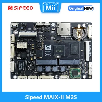 Разработанная Sipeed MAIX-II M2S Плата Глубокого обучения AI + IOT Linux V833 Плата