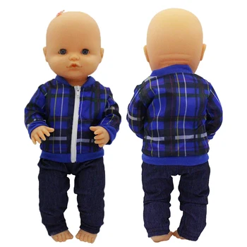 Синий костюм подходит для куклы Nenuco 41 см, аксессуары для куклы Nenuco y su Hermanita