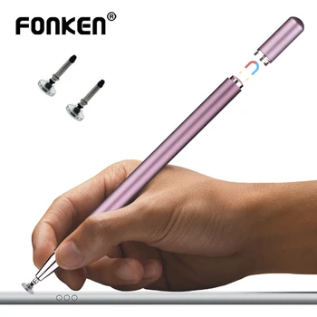 Стилус FONKEN для планшета Емкостная ручка Ручка с сенсорным экраном для смартфона Ручка для рисования с проводящей поверхностью-присоской Ручка
